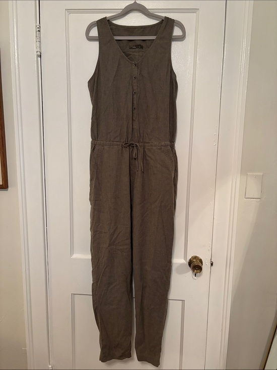 Prana Pants - Prana Sleeveless Linen Jumpsuit